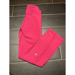 Women’s Lululemon Swift Speed High-Rise Tight Leggings 28" Sonic Pink Size 4